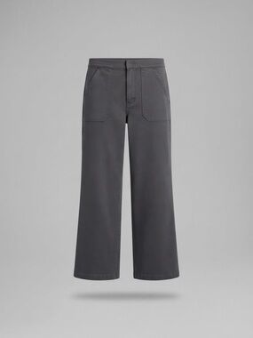Democracy Ab Technology Charcoal Flair Leg Jeans, Size 16
